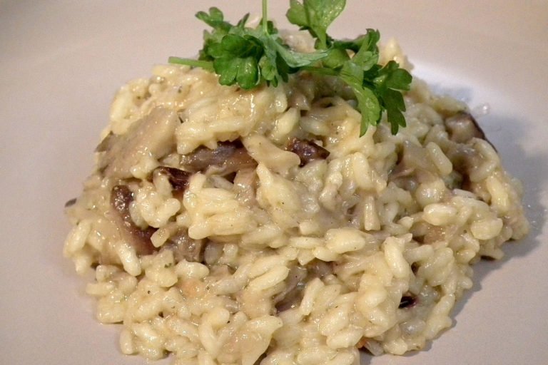 Mushroom risotto