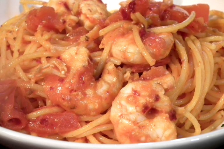 Nudja Prawn Spaghetti
