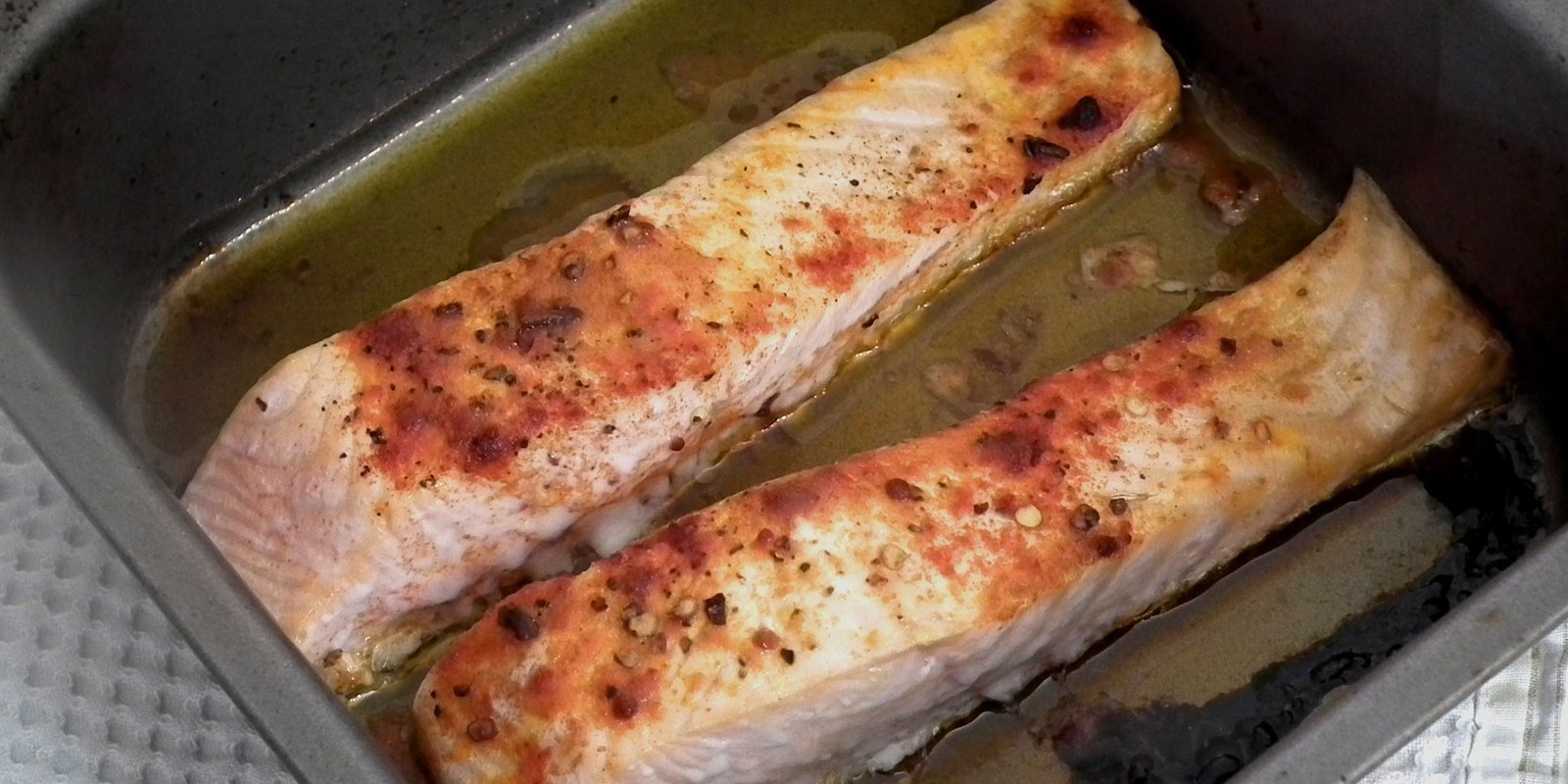 Paprika roasted salmon recipe