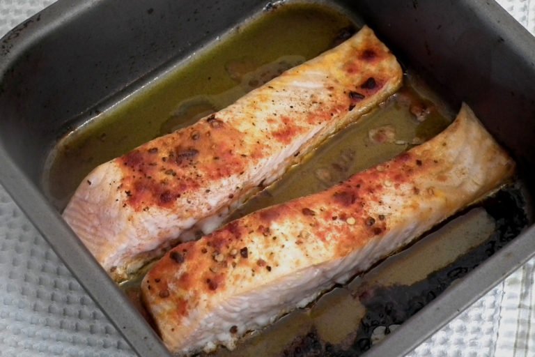 Paprika roasted salmon recipe