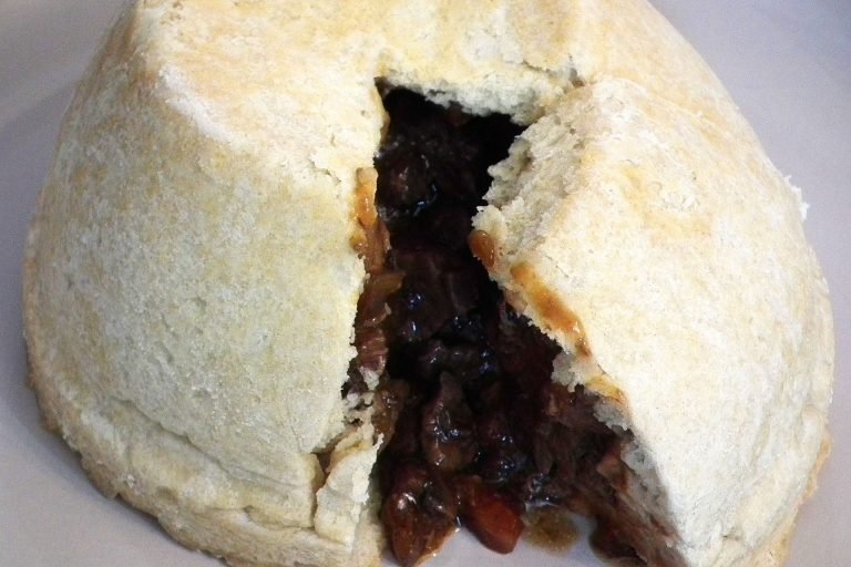 Beef and Mushroom Pudding