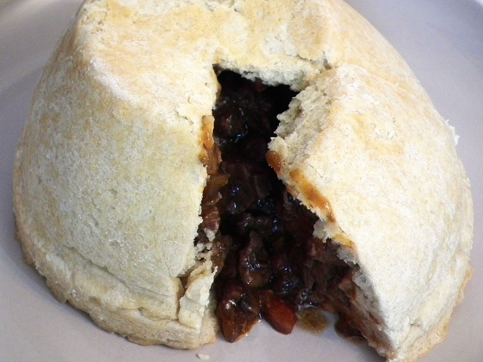 Beef and Mushroom Pudding